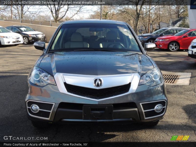 Polished Metal Metallic / Taupe 2010 Acura RDX SH-AWD Technology