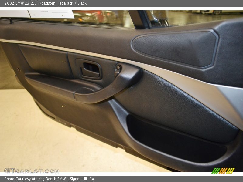 Jet Black / Black 2002 BMW Z3 2.5i Roadster