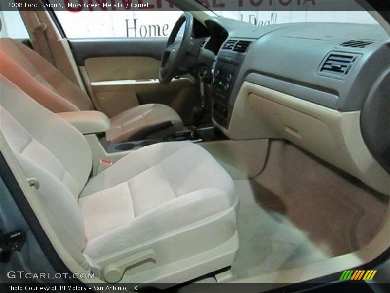 Moss Green Metallic / Camel 2008 Ford Fusion S