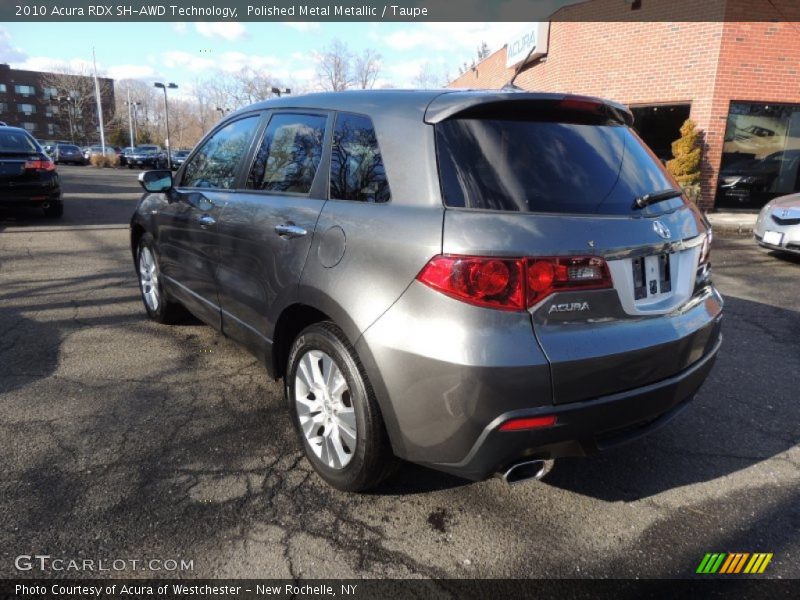 Polished Metal Metallic / Taupe 2010 Acura RDX SH-AWD Technology