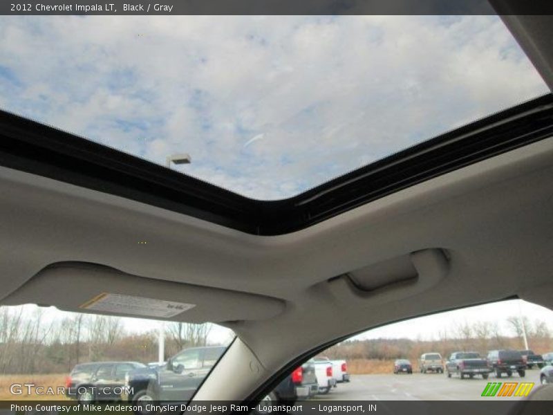 Black / Gray 2012 Chevrolet Impala LT