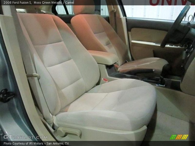 Moss Green Metallic / Camel 2008 Ford Fusion S