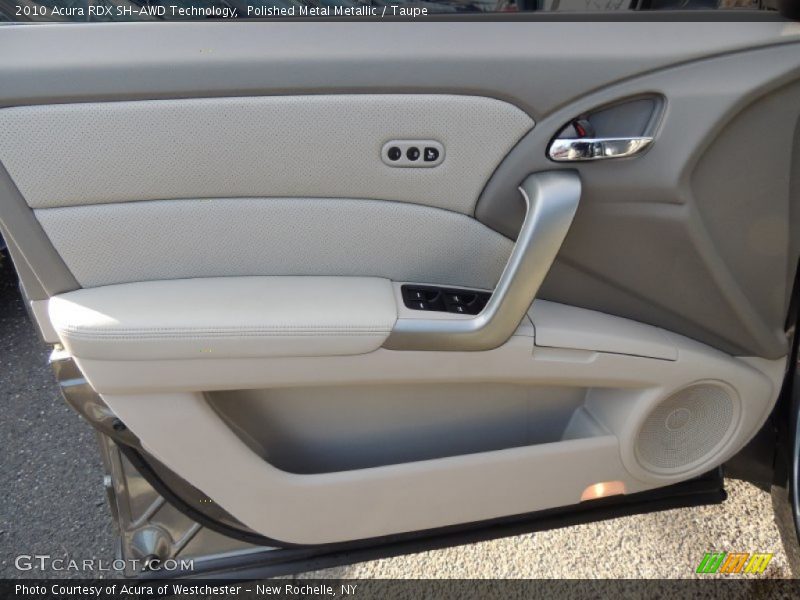 Polished Metal Metallic / Taupe 2010 Acura RDX SH-AWD Technology