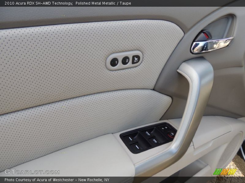 Polished Metal Metallic / Taupe 2010 Acura RDX SH-AWD Technology