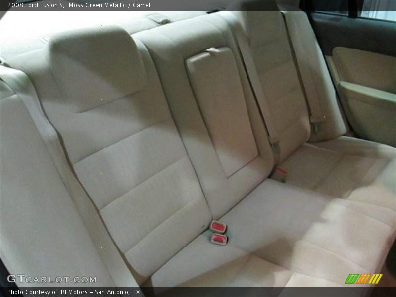 Moss Green Metallic / Camel 2008 Ford Fusion S