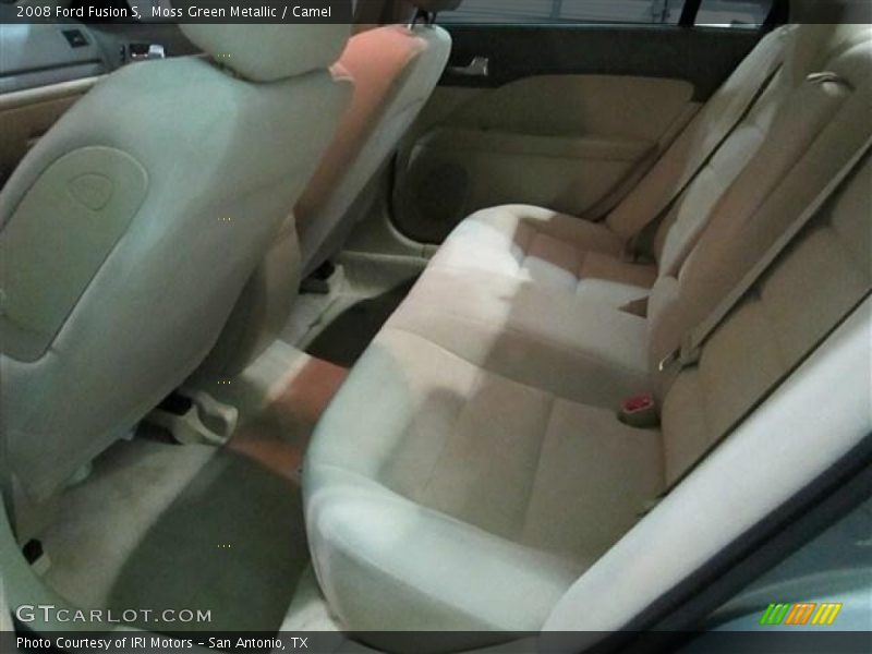 Moss Green Metallic / Camel 2008 Ford Fusion S