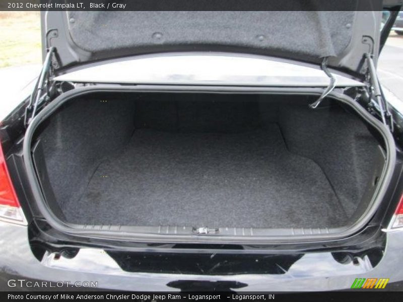 Black / Gray 2012 Chevrolet Impala LT