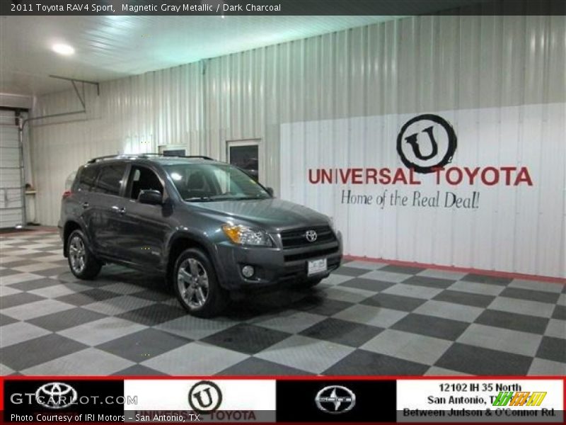 Magnetic Gray Metallic / Dark Charcoal 2011 Toyota RAV4 Sport