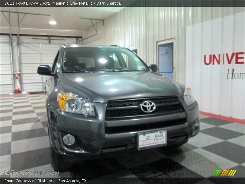 Magnetic Gray Metallic / Dark Charcoal 2011 Toyota RAV4 Sport