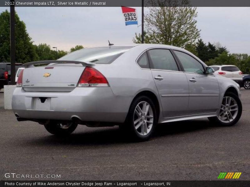 Silver Ice Metallic / Neutral 2012 Chevrolet Impala LTZ