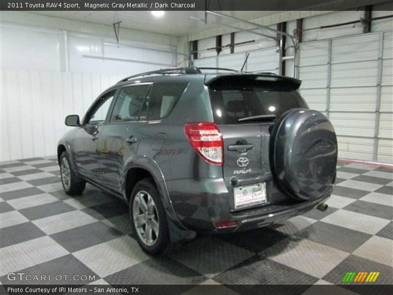Magnetic Gray Metallic / Dark Charcoal 2011 Toyota RAV4 Sport