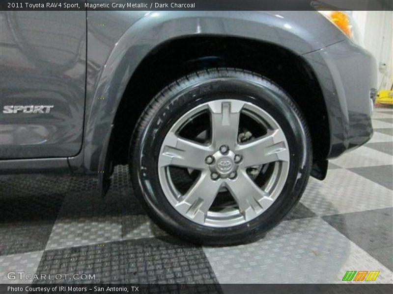 Magnetic Gray Metallic / Dark Charcoal 2011 Toyota RAV4 Sport