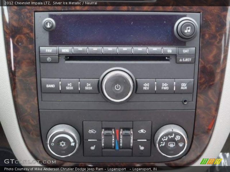 Silver Ice Metallic / Neutral 2012 Chevrolet Impala LTZ