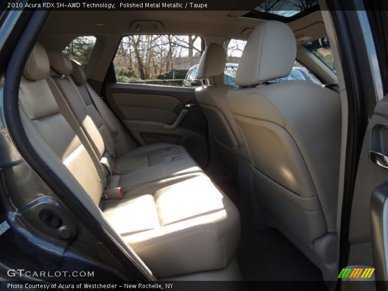 Polished Metal Metallic / Taupe 2010 Acura RDX SH-AWD Technology