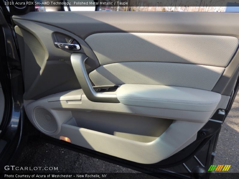 Polished Metal Metallic / Taupe 2010 Acura RDX SH-AWD Technology