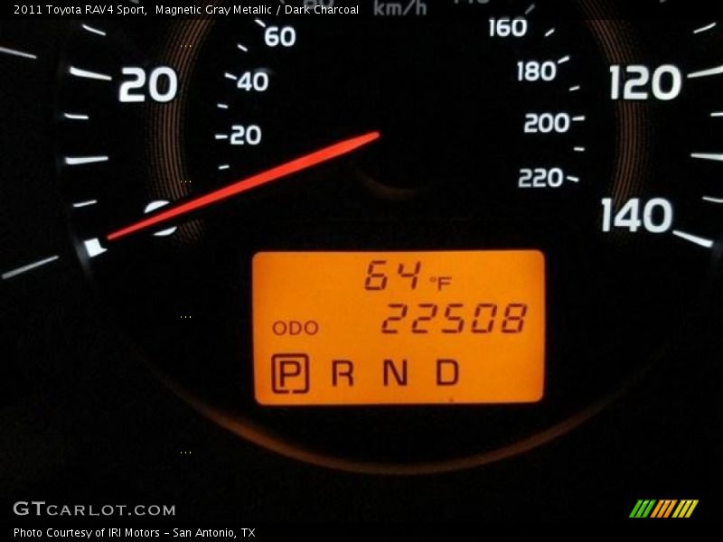 Magnetic Gray Metallic / Dark Charcoal 2011 Toyota RAV4 Sport