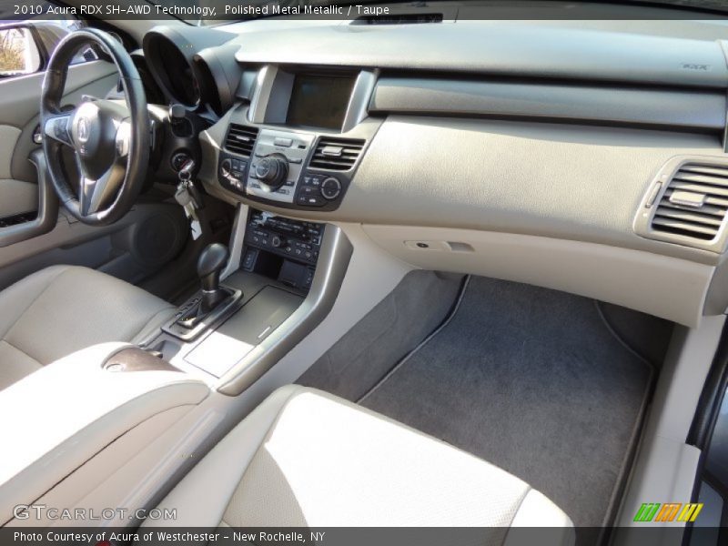 Polished Metal Metallic / Taupe 2010 Acura RDX SH-AWD Technology
