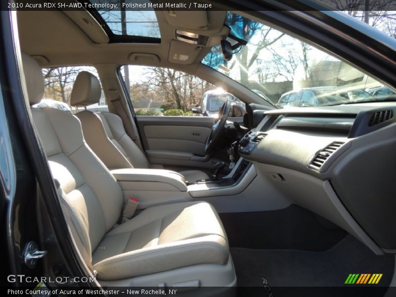Polished Metal Metallic / Taupe 2010 Acura RDX SH-AWD Technology