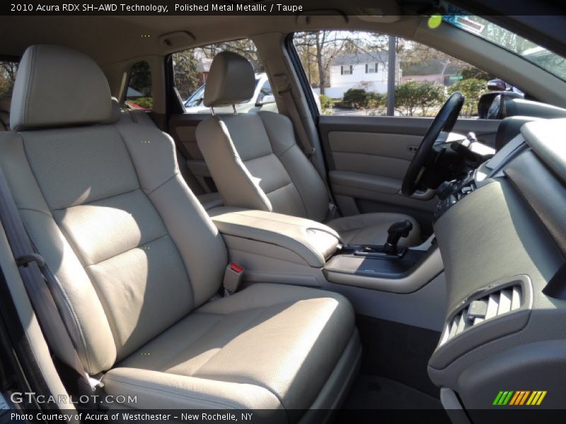 Polished Metal Metallic / Taupe 2010 Acura RDX SH-AWD Technology