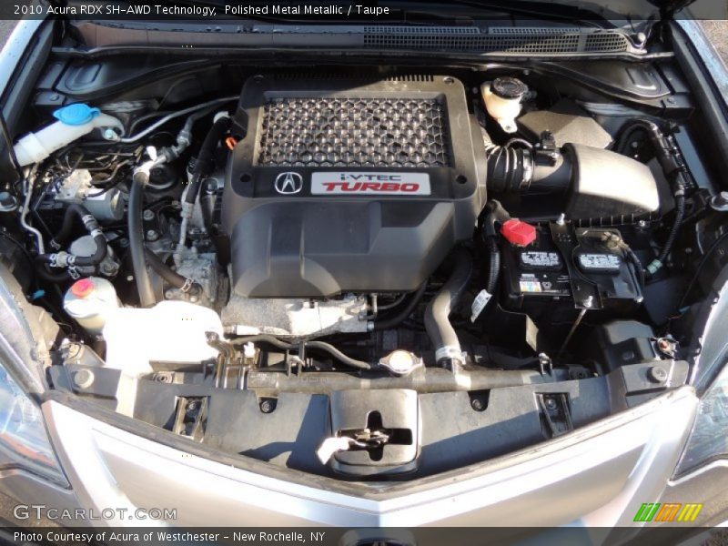 Polished Metal Metallic / Taupe 2010 Acura RDX SH-AWD Technology
