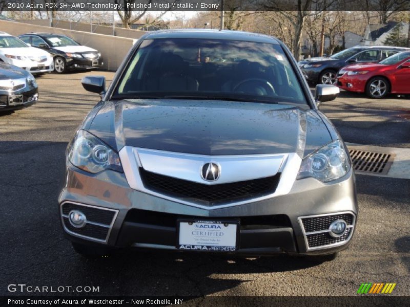 Polished Metal Metallic / Ebony 2010 Acura RDX SH-AWD Technology