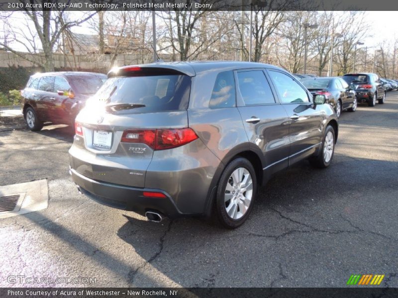 Polished Metal Metallic / Ebony 2010 Acura RDX SH-AWD Technology