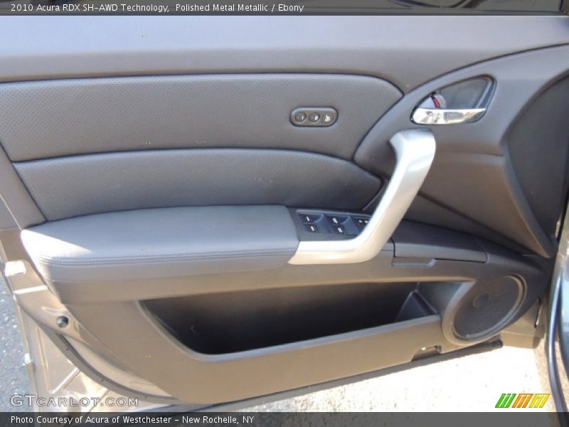 Polished Metal Metallic / Ebony 2010 Acura RDX SH-AWD Technology