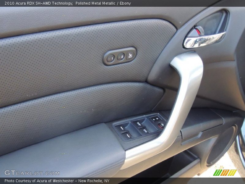 Polished Metal Metallic / Ebony 2010 Acura RDX SH-AWD Technology