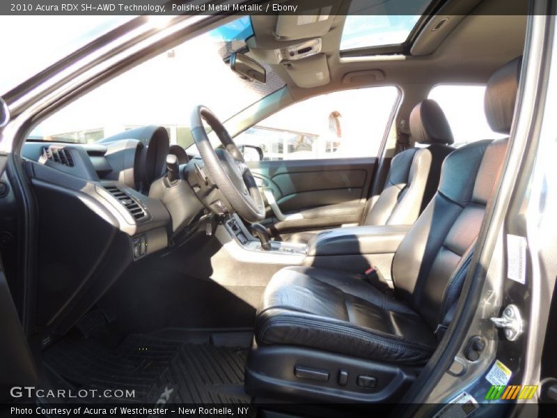 Polished Metal Metallic / Ebony 2010 Acura RDX SH-AWD Technology
