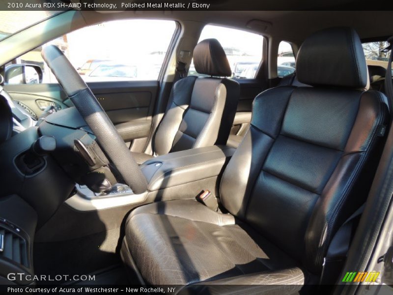 Polished Metal Metallic / Ebony 2010 Acura RDX SH-AWD Technology