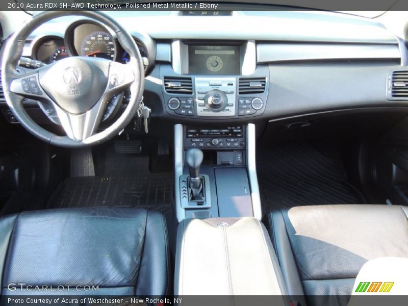 Polished Metal Metallic / Ebony 2010 Acura RDX SH-AWD Technology