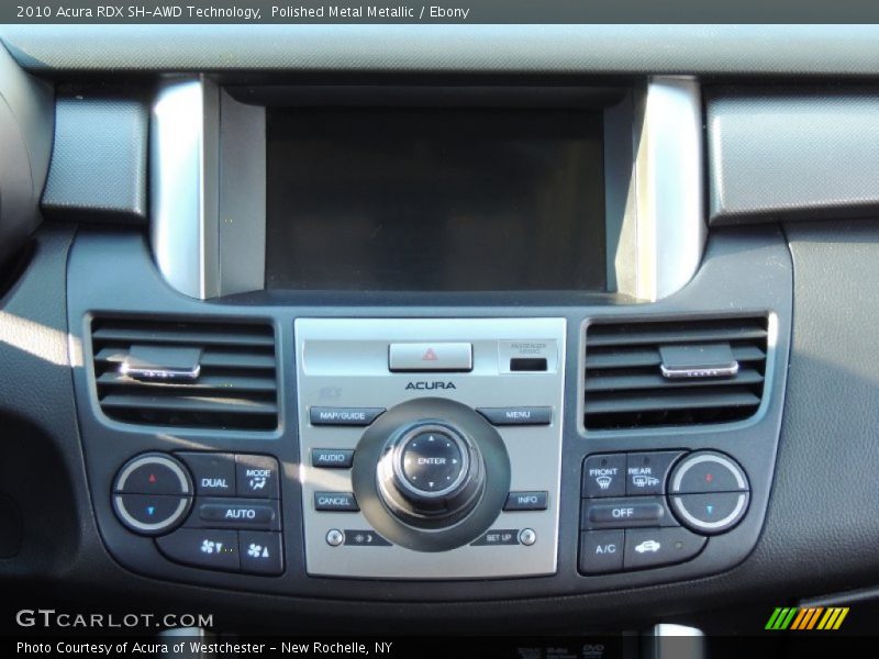 Polished Metal Metallic / Ebony 2010 Acura RDX SH-AWD Technology