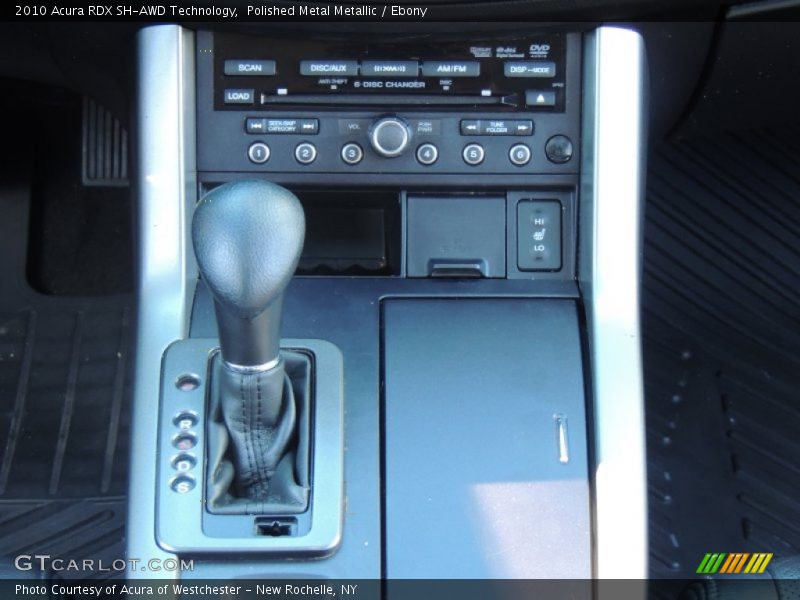 Polished Metal Metallic / Ebony 2010 Acura RDX SH-AWD Technology
