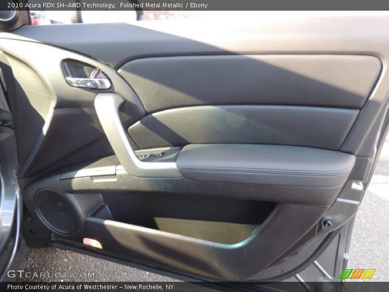 Polished Metal Metallic / Ebony 2010 Acura RDX SH-AWD Technology
