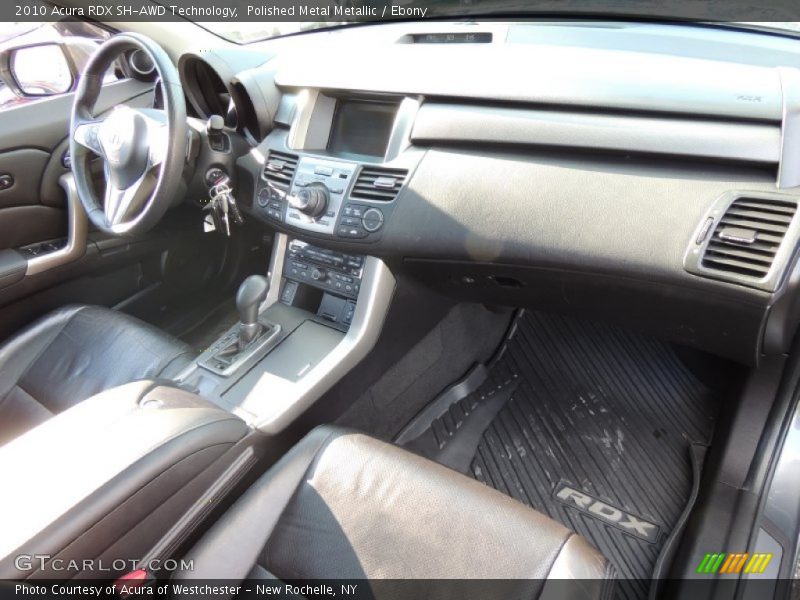 Polished Metal Metallic / Ebony 2010 Acura RDX SH-AWD Technology