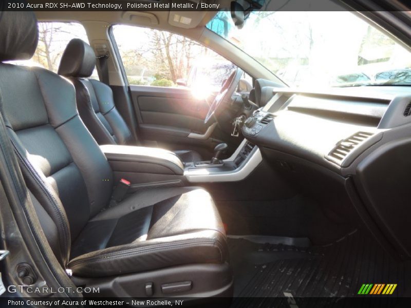 Polished Metal Metallic / Ebony 2010 Acura RDX SH-AWD Technology