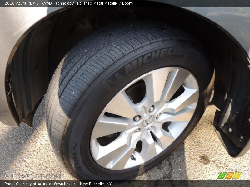 Polished Metal Metallic / Ebony 2010 Acura RDX SH-AWD Technology