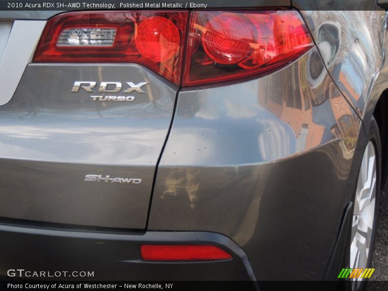 Polished Metal Metallic / Ebony 2010 Acura RDX SH-AWD Technology