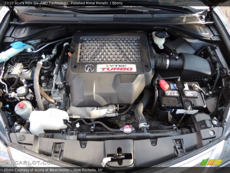Polished Metal Metallic / Ebony 2010 Acura RDX SH-AWD Technology