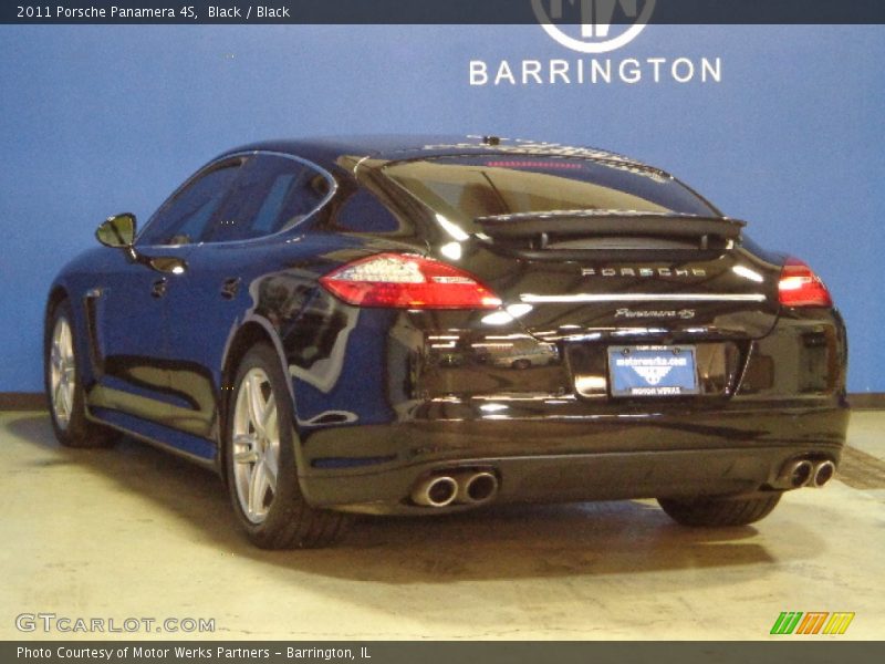 Black / Black 2011 Porsche Panamera 4S