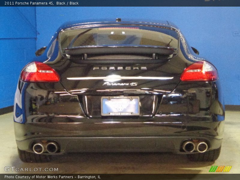Black / Black 2011 Porsche Panamera 4S