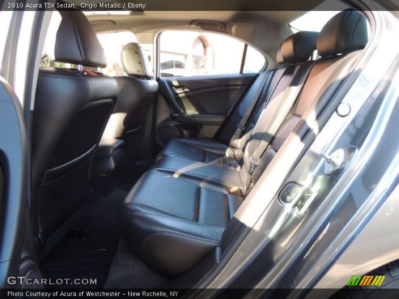Grigio Metallic / Ebony 2010 Acura TSX Sedan