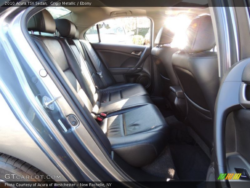Grigio Metallic / Ebony 2010 Acura TSX Sedan