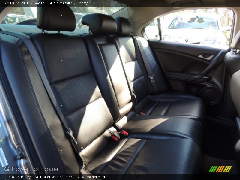 Grigio Metallic / Ebony 2010 Acura TSX Sedan