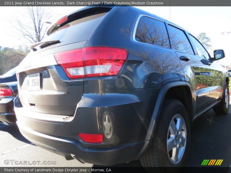 Dark Charcoal Pearl / Dark Graystone/Medium Graystone 2011 Jeep Grand Cherokee Laredo