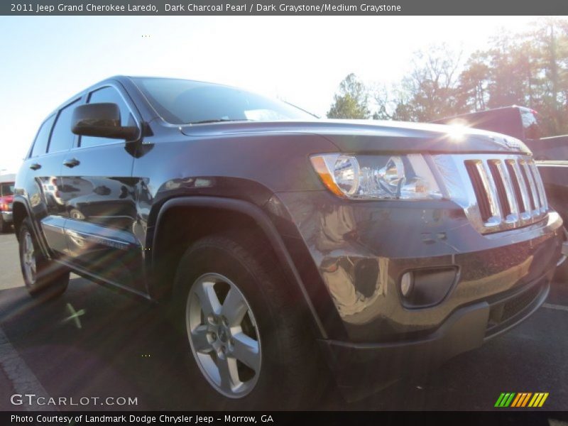 Dark Charcoal Pearl / Dark Graystone/Medium Graystone 2011 Jeep Grand Cherokee Laredo