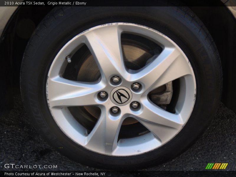 Grigio Metallic / Ebony 2010 Acura TSX Sedan