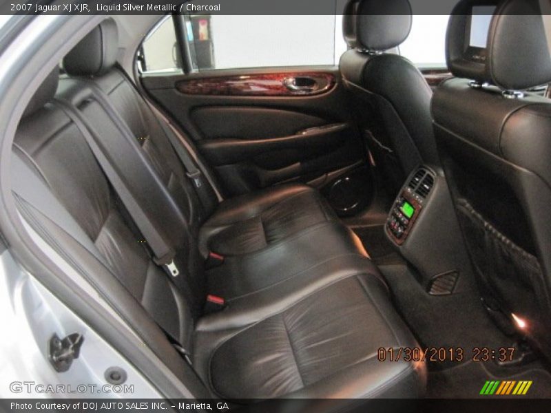 Liquid Silver Metallic / Charcoal 2007 Jaguar XJ XJR