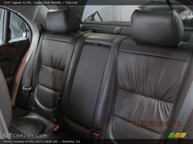 Liquid Silver Metallic / Charcoal 2007 Jaguar XJ XJR