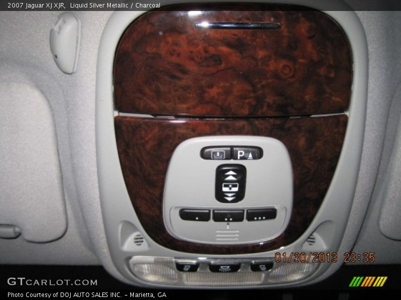 Liquid Silver Metallic / Charcoal 2007 Jaguar XJ XJR